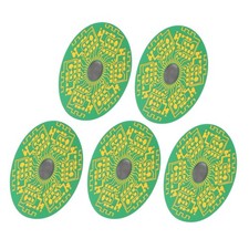 5X Phone Signal Stickers Green Antenna Booster Tool For Mountaineering