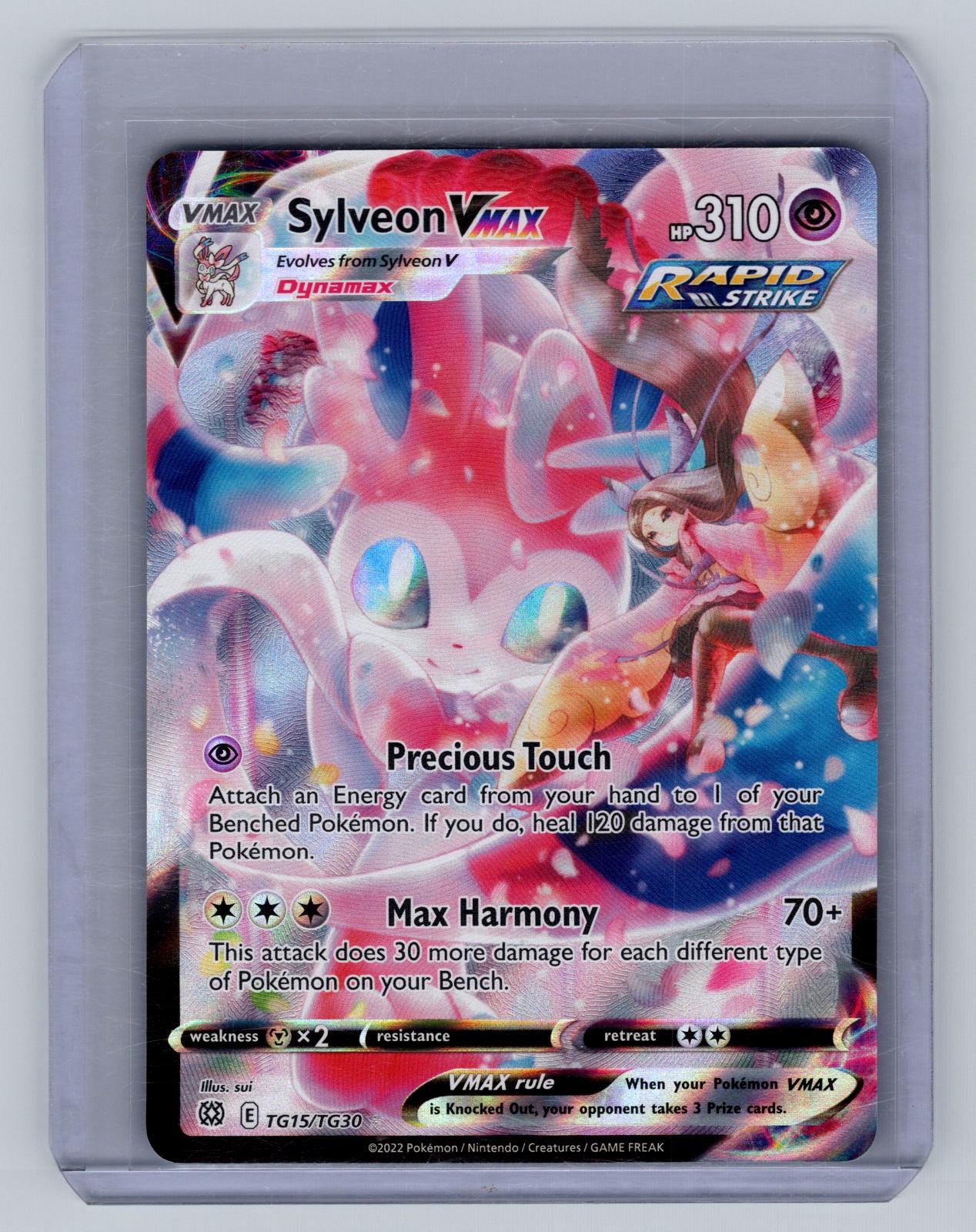 Sylveon VMAX TG15/TG30 Holofoil Brilliant Stars Trainer Gallery Pokemon NM