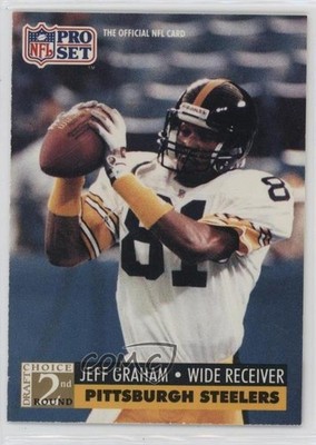 1991 Pro Set 2nd Round Draft Choice Jeff Graham #775 Rookie RC 0y3