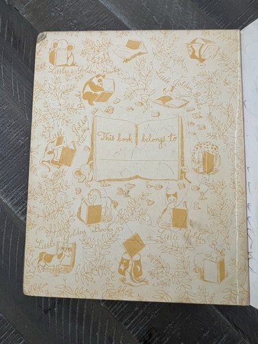 Gold Paper Spine Little Golden Book #63 TOMMY'S WONDERFUL RIDES "E" Print 42 pgs - Bild 2 von 10