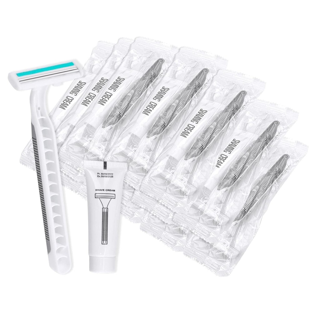 Disposable Razors in Bulk Pack of 30,Gray Disposable...