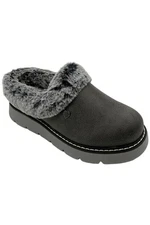 Skechers Women's Bobs Keepsakes Lite Slippers Cozy Blend Charcoal