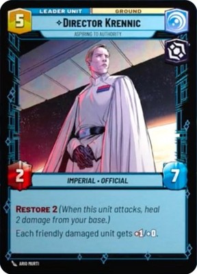 Director Krennic - Aspiring to Authority~001/252~NM~[SOR] - Spark of Rebellion~S