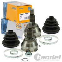 2X Spidan Antriebswellengelenk Satz Radseitig Passend FüR Audi 100 200 80 90