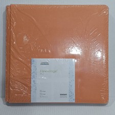 NEW Creative Memories Orange Flex Hinge 12x12 Scrapbook Album