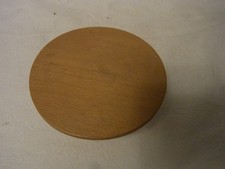 Round Table Wood Vintage German for Dollhouse AD