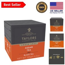 Assam Black Tea Loose Leaf - 4.41oz, Rich and Malty Flavor Experience