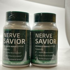 Nerve Savior Max Strength NerveSavior Nerve Health Two PK Exp8/26 60ct