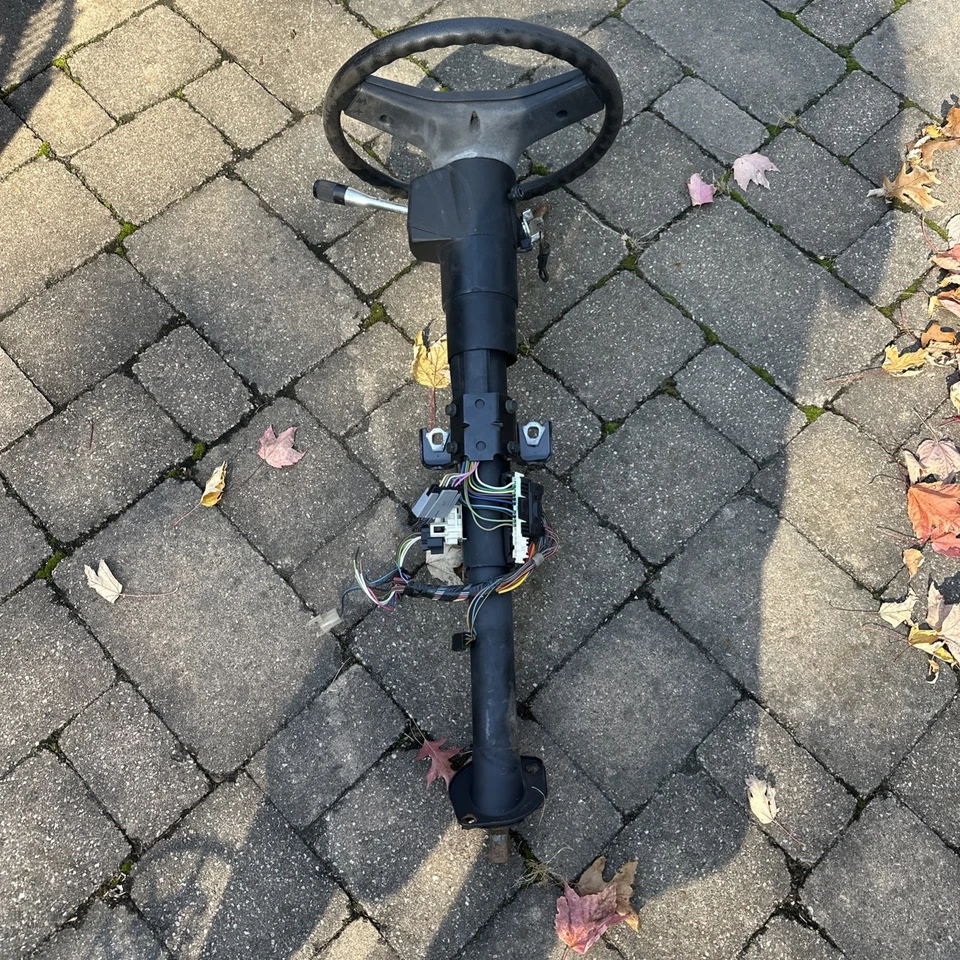 Columna de dirección manual con llave Jeep Cherokee XJ Comanche MJ 84-94 OEM (Z86) Foto 4 de 4