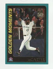 2001 Topps Golden Moments #368 Joe Carter card, Toronto Blue Jays World Series