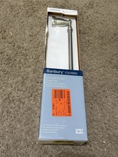 NEW MOEN Banbury 18" Brushed Nickel Wall Mounted Towel Bar-Y2618BN B155