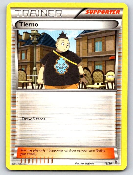 Tierno (Bisharp) 19/30 XY Trainer Kit: Bisharp & Wigglytuff LP Pokemon TCG
