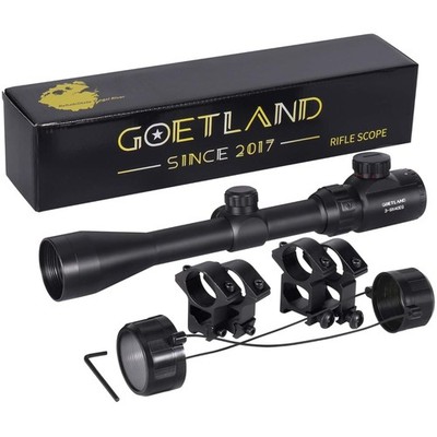 Zielfernrohr 3-9x40 Rot Grün Schwalbenschwanzmontage Luftgewehr Jagd Sport