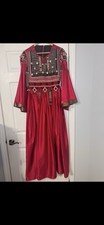 Pink Traditional afghan Dress