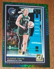 2025 Panini WNBA Donruss Basketball Alanna Smith Green Shimmer Card