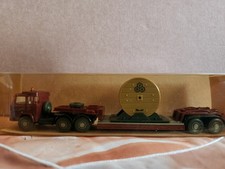 Wiking H0 Tieflader LKW Kabeltransport in OVP