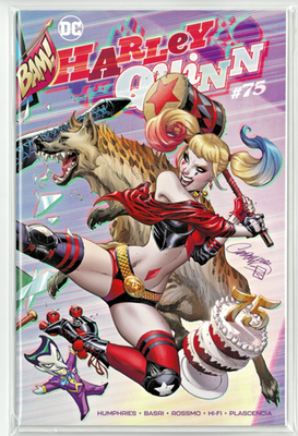 #ad Harley Quinn #75 DC Comics 2020 J Scott Campbell Variant B Connecting Cover $30.00