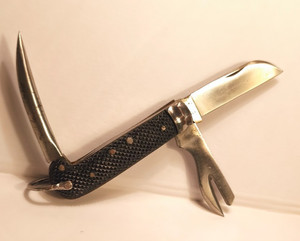 British WWII  Era 1942 Clasp Knife George Butler & Co Sheffield England  VG+