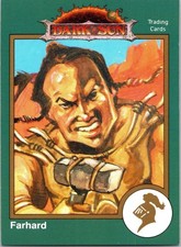 1993 Farhard of the Split Rock 106 Dark Sun TSR Trading Card TC CC
