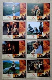 Rob Roy 1994 original US 11x14 lobby set 8 cards Liam Neeson