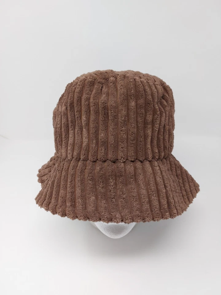 David & Young Pana 2 Baleas Marrón Forrado Sombrero Cubo Gorra OSFM Foto 2 de 4