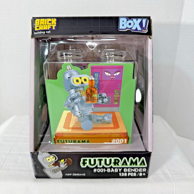 Brick Craft Box Futurama Baby Bender Robot #001 Building Set 138 Pieces New