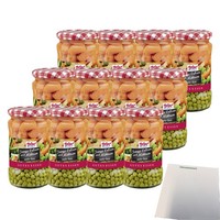 Hofgut Erbsen Sehr Fein Mit MöHren Vpe 12X370Ml Glas Usy Block