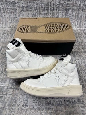 Größe 9,5 - Converse TURBOWPN Rick Owens DRKSHDW STIEFEL Egret 172343C
