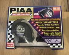 Piaa 85112 115db Set Of Combination Automotive Sports Horns 500hz And 600hz