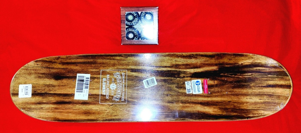 🔥 RALPH LAUREN POLO COUNTRY x ELEMENT QUADRANT SKATE DECK 🔥 RALPH LAUREN POLO COUNTRY x ELEMENT QUADRANT SKATE DECK