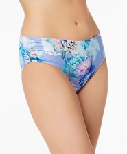 NWT Calvin Klein Swimsuit Bikini Bottom Sz L Shirred Side