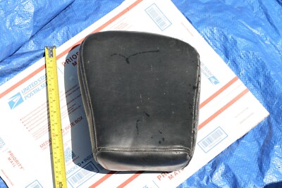 VINTAGE MOTORCYCLE BACKREST SEAT UNSURE ?? FREE SHIPPING