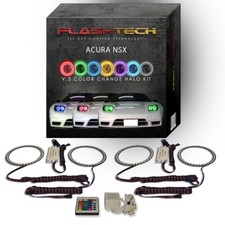 RGB Angel Eye LED Halo kit with IR Remote for 2002-2005 Acura NSX Headlights