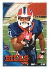 2010 Topps Buffalo Bills Team Set C.J. Spiller Lee Evans Brown Marshawn Lynch 14