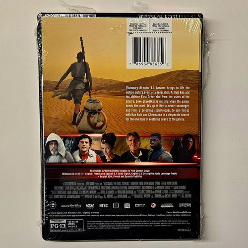 Star Wars: Das Erwachen der Macht (DVD, 2015) SEALED - Bild 2 von 2