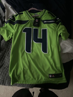 ユニフォーム Seattle Seahawks NFL Jersey DK Metcalf Men's Nike DK Metcalf Black Seattle Seahawks RFLCTV Limited Jersey