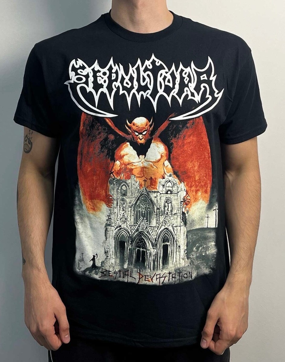 Sepultura - Bestial Devastation T-Shirt Black slayer | eBay