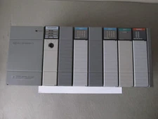 Allen Bradley SLC 500 1746-A7 Rack, 5/03 CPU, 1746-OX8, NI4, 2x IB16 & 1746-P3