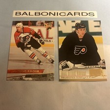 Rod Brind’Amour 2 Card Ultra Lot! NM+ Free Shipping! Philadelphia Flyers