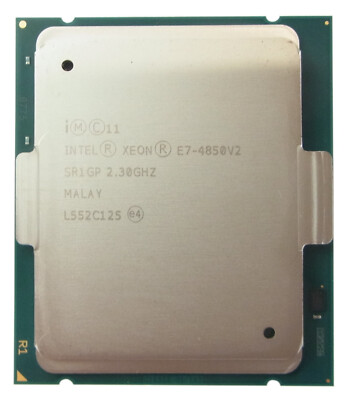 CPU XEON 12 Core 2.3 GHZ E7-4850 V2 SR1GP 2011 V26808-B9110-V11 38039462 * NEU *