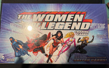 THE WOMEN OF LEGEND OFFICIAL SEALED BOX TRADING CARDS CRYPTOZOIC EMTERTAINMENT