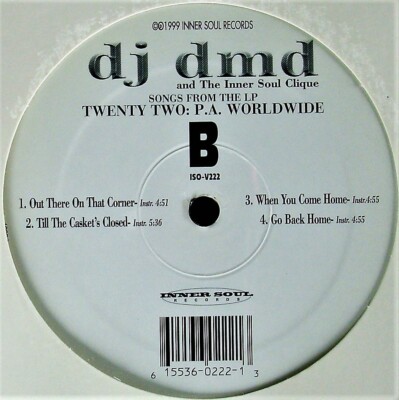 希少 Too Def Connection Random Rap LP DJ DMD 