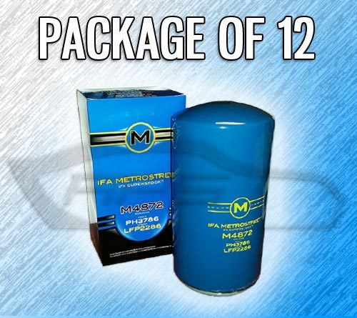 Engine Oil Filter M4872 For Ford 7.3L Turbo Diesel Case Of 12