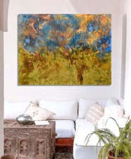 Mark Little original,painting,60”x48”Acrylic,Abstract,36,extra Large,Giant,XL