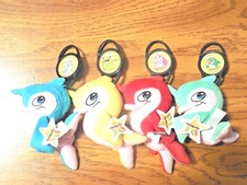 Mcdonalds Neopets Flotsam Lot Clip On Zipper Pull Petpet Fish Plush Figure Toys
