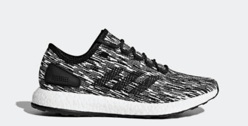 black and white pure boost