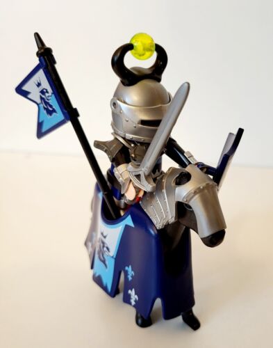 PLAYMOBIL Ritter + Pferd | blau | Löwenritter - Bild 2 von 4