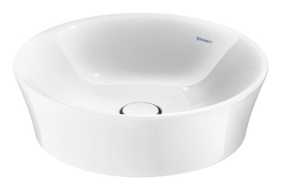 Duravit White Tulip Waschtisch ohne Hahnloch Ø 500 mm - Weiß Hochglanz...
