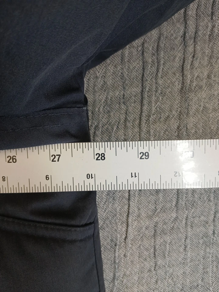 Red Kap JP70 Lined Heavyweight Parka Navy Jacket Industrial Work Uniform Size XL - Image 4 of 4