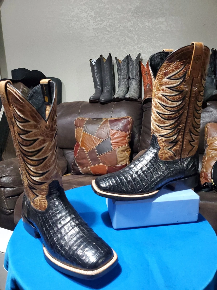 Men's ariat caiman clearance boots